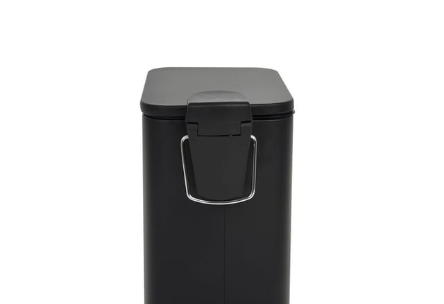 Svita ST5 Mülleimer Treteimer 5l Mit Inneneimer Softclose Rechteckig Schwarz