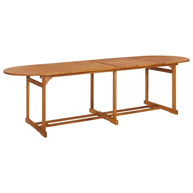 vidaXL Garten-Esstisch 280x90x75 cm Massivholz Akazie 315950