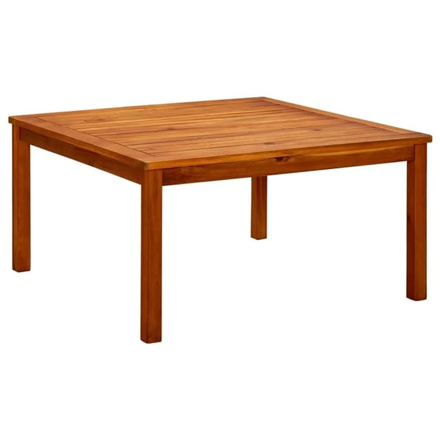 vidaXL Garten-Couchtisch 85x85x45 cm Massivholz Akazie 316396