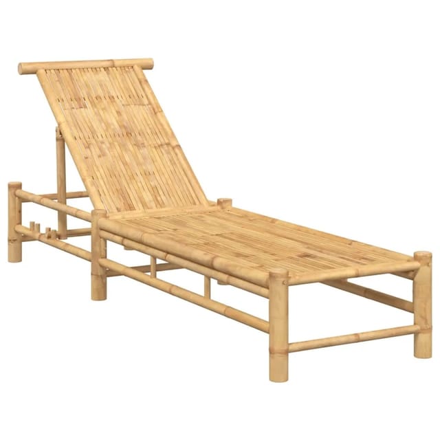 vidaXL Sonnenliege 55x199x30 cm Bambus 4108225