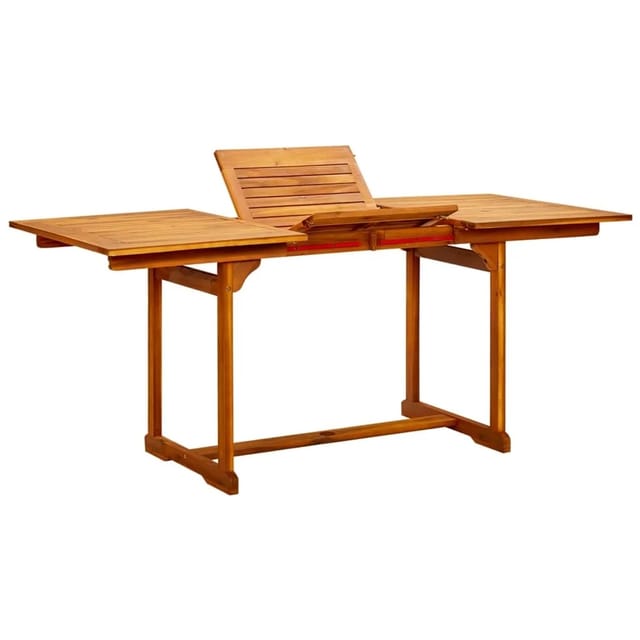 vidaXL Garten-Esstisch 170x80x75 cm Massivholz Akazie 316568