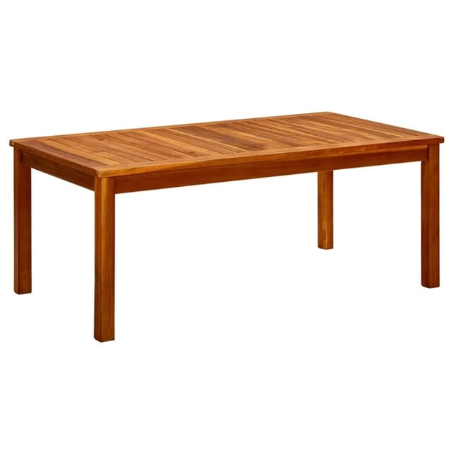vidaXL Garten-Couchtisch 110x60x45 cm Massivholz Akazie 316401