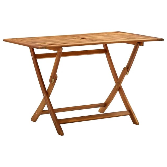 vidaXL Klappbarer Gartentisch 120x70x75 cm Massivholz Akazie 313323