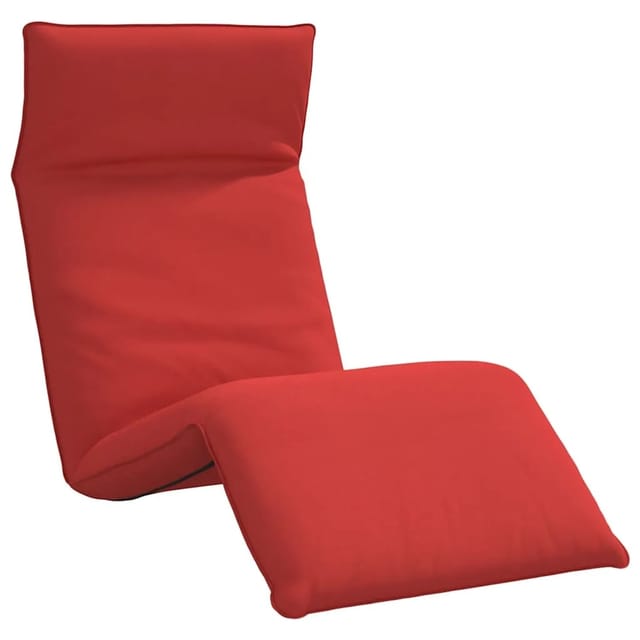 vidaXL Sonnenliege Klappbar Rot 175x54x8,5 cm Oxford-Gewebe 4019752