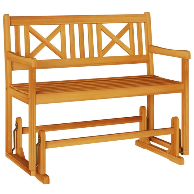 vidaXL 2-Sitzer Garten-Schaukelbank 110x59x97 cm Massivholz Akazie 4105522
