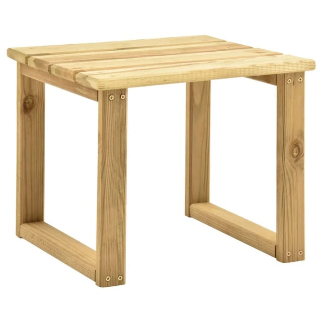vidaXL Tisch für Sonnenliege 30x30x26 cm Imprägniertes Kiefernholz 315394