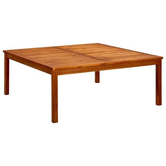 vidaXL Garten-Couchtisch 110x110x45 cm Massivholz Akazie 316397