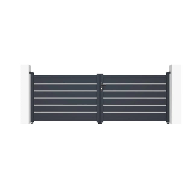 Casanoov Flügeltor Elektrisch Vogel 350x120cm & Drehtorantrieb Ranger B150