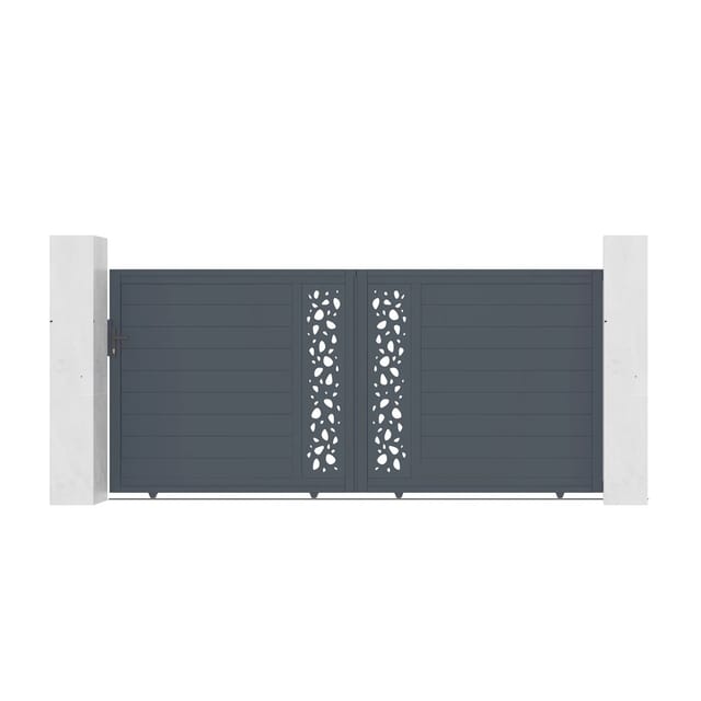 Casanoov Schiebetor Elektrisch Sunny 350x160cm & Schiebetorantrieb Ranger C300