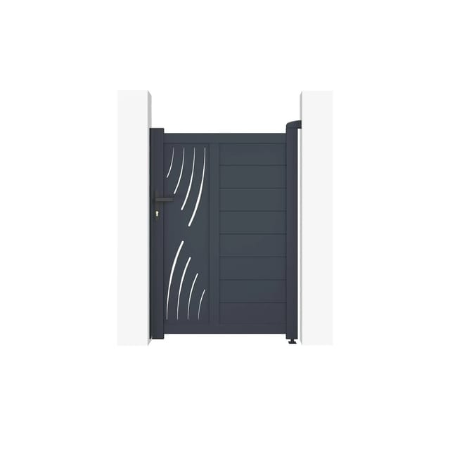 Casanoov Gartentür Veleta 100x140cm & Öffnungsumkehrsatz