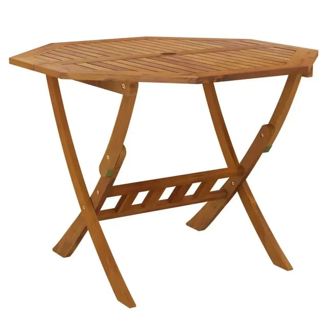 vidaXL Klappbarer Gartentisch 90x75 cm Massivholz Akazie 319672