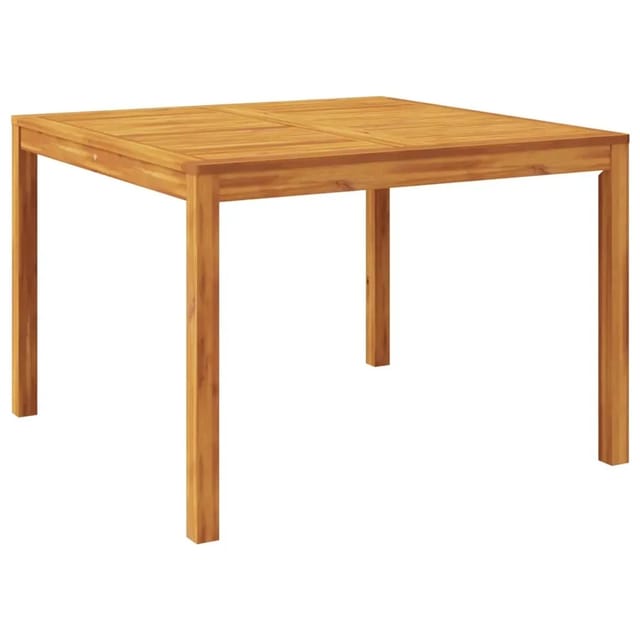 vidaXL Garten-Esstisch 110x110x75 cm Massivholz Akazie 366369