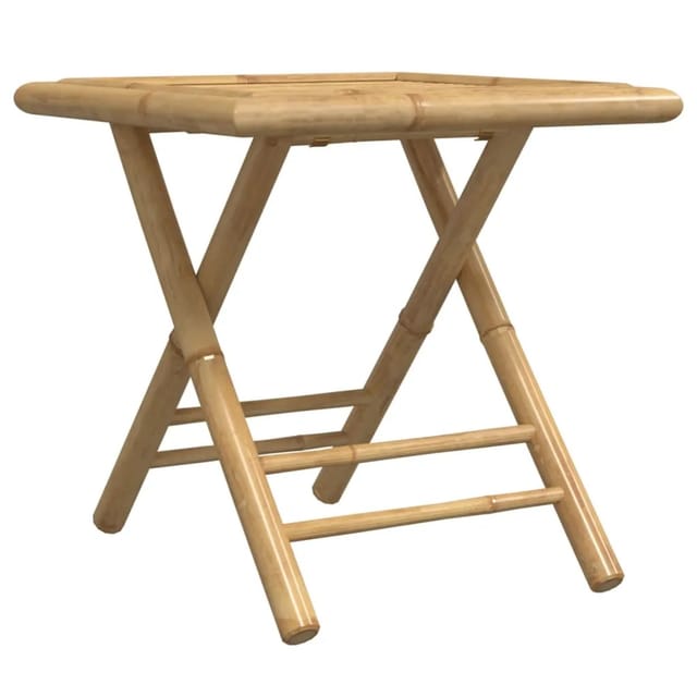 vidaXL Gartentisch Klappbar 45x45x45 cm Bambus 365877