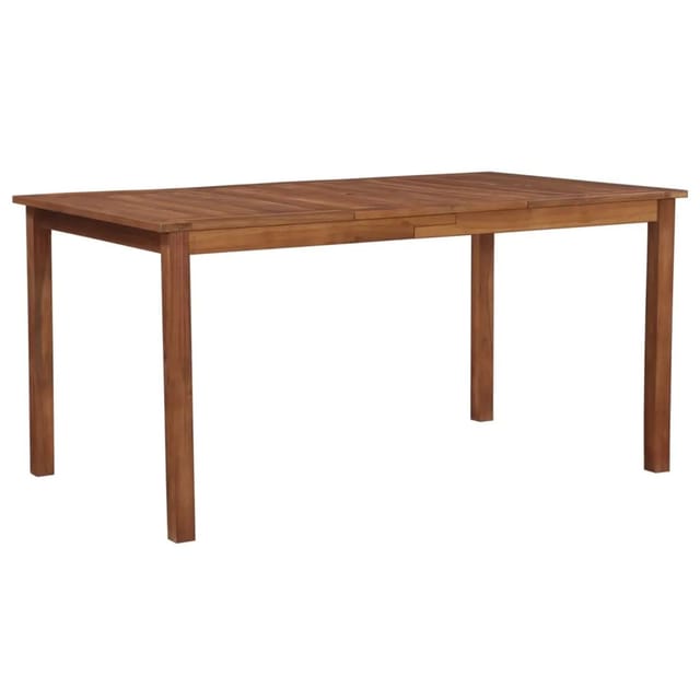 vidaXL Gartentisch 150x90x74 cm Massivholz Akazie 44105