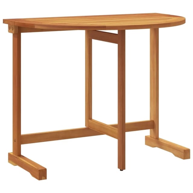 vidaXL Balkontisch Klappbar 90x60x72 cm Massivholz Akazie 364896