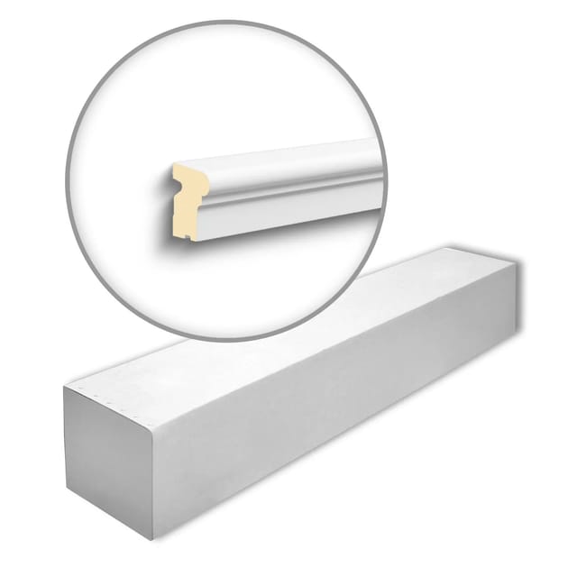 NOEL & MARQUET NMC FA14-Box DOMOSTYL Fenstersohlbänke 1 Karton Set mit 7 Leisten 14 m Weiß