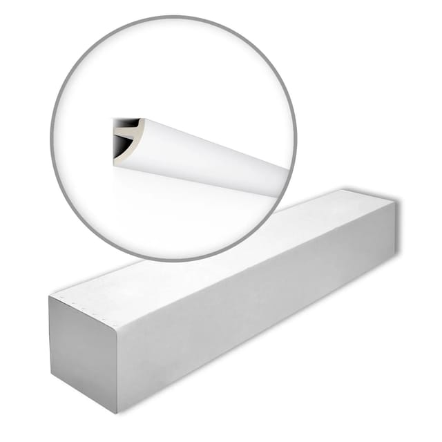 NOEL & MARQUET NMC IL1-Box ARSTYL Eckleisten 1 Karton Set mit 24 Stuckleisten 48 m Weiß