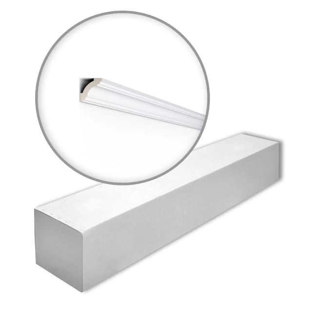 NOEL & MARQUET NMC Z1240-Box ARSTYL Eckleisten 1 Karton Set mit 36 Stuckleisten 72 m72 m Weiß