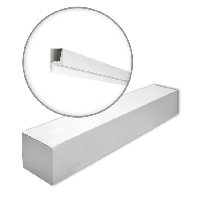 NOEL & MARQUET NMC IL6-Box ARSTYL Eckleisten 1 Karton Set mit 14 Stuckleisten 28 m Weiß