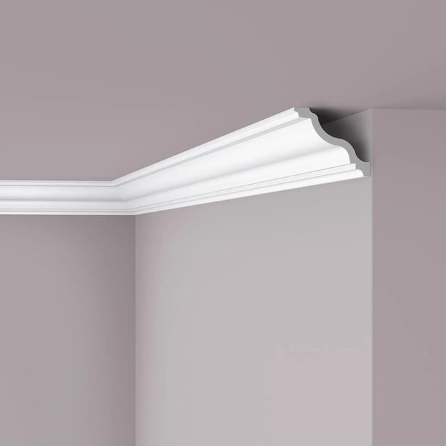 NOEL & MARQUET NMC WT11 WALLSTYL Eckleiste Zierleiste Stuckleiste 2 m 200 cm x 12,6 cm x 10,6 cm Weiß