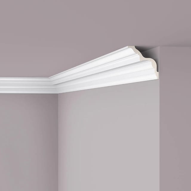 NOEL & MARQUET NMC Z24 ARSTYL Eckleiste Zierleiste Stuckleiste 2 m 200 cm x 12,8 cm x 12,8 cm Weiß