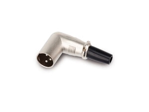 Blanko XLR-Stecker Winkel