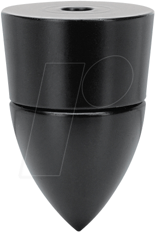 Dynavox Lautsprecher Bullet Spikes 4er-Set Schwarz