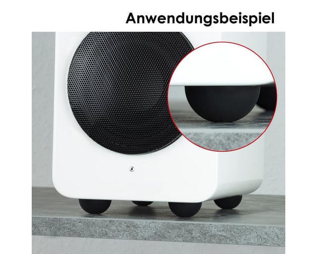 Dynavox ED20 Gerätefüße Silikon-Elastomer Dämpfer 4er Set
