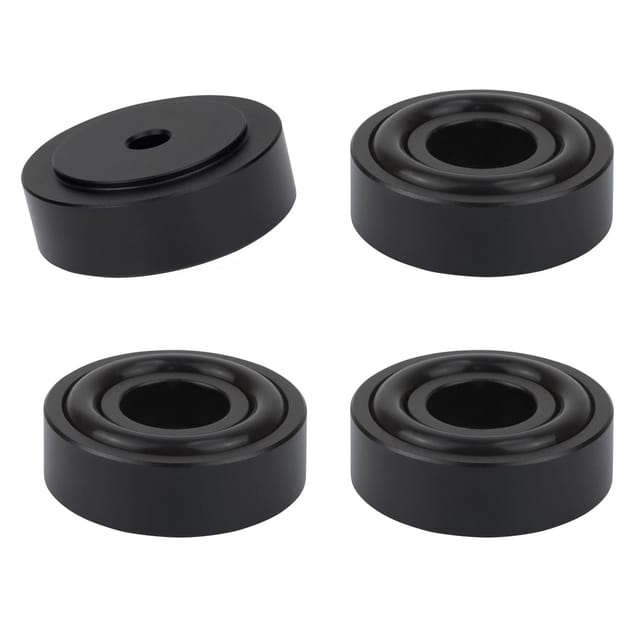Dynavox Gerätefüße Schwarz Ø 30 mm 4 Stück