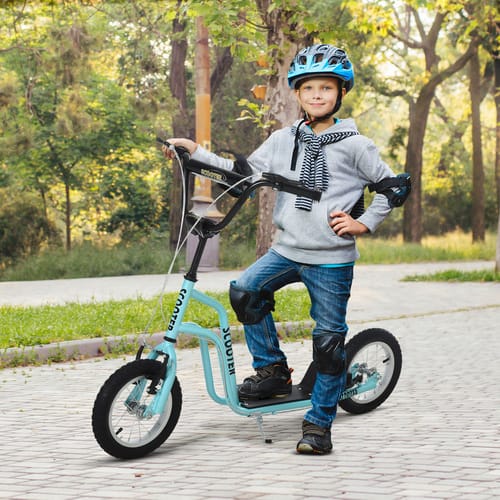 HOMCOM Kinderroller Verstellbar mit Luftreifen