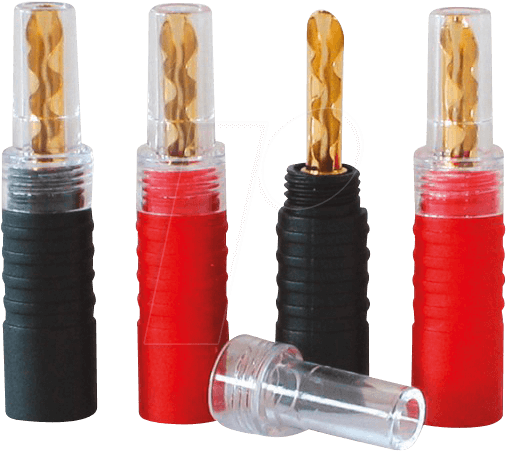 Dynavox Bananenhohlstecker Kunststoff 4 Stück