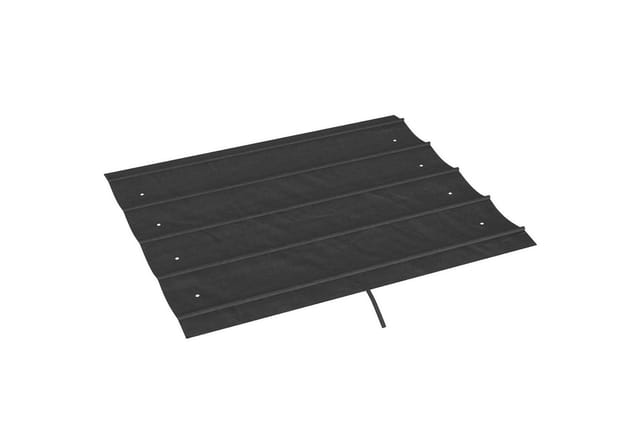 Outsunny Ersatz-Vordach Polyester Dunkelgrau 286L x 245B x 23H cm