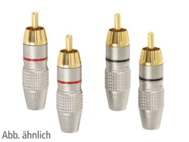Dynavox Cinchstecker X-2022 4 Stück