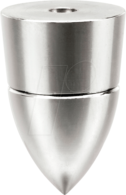 Dynavox Lautsprecher Bullet Spikes 4er-Set Chrom
