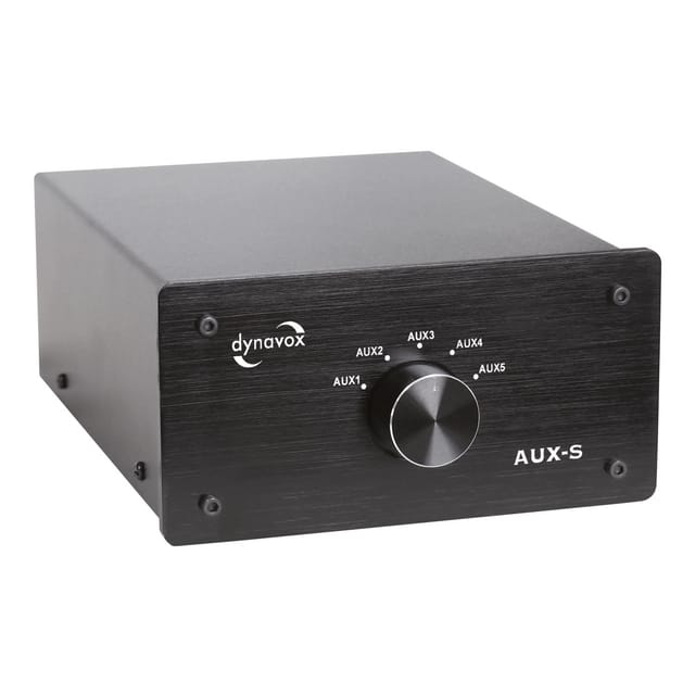 Dynavox HiFi Eingangs-Erweiterung für Verstärker Schwarz AUX-B