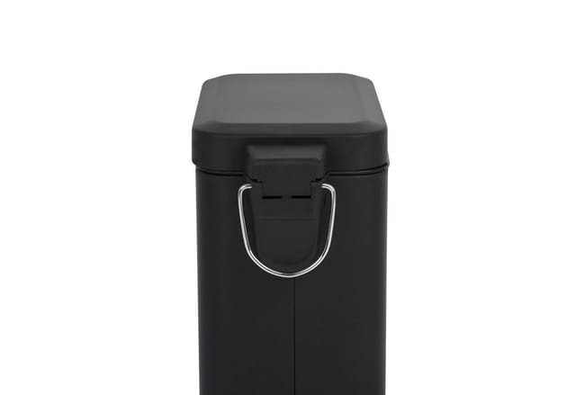 Svita STM5 Mülleimer Treteimer 5L Inklusive Inneneimer Softclose-Deckel Schwarz
