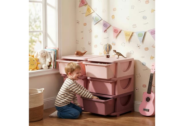 HOMCOM Aufbewahrungsbox mit Stauraum