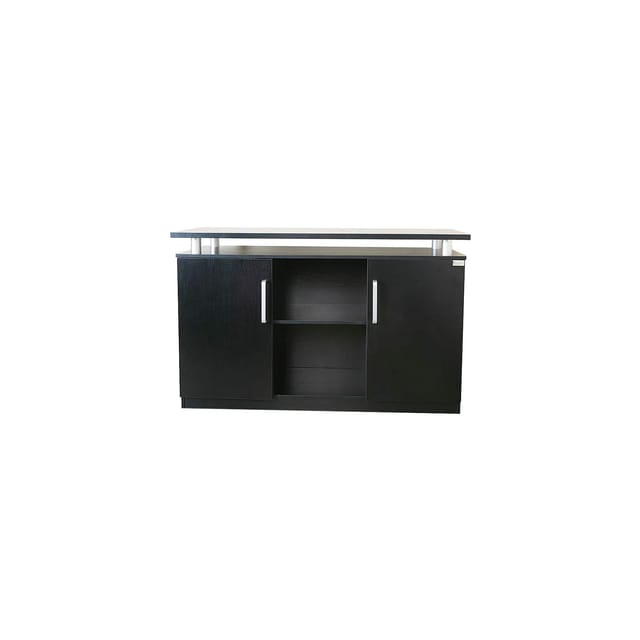 Jet-Line Aktenschrank Orly in Schwarz 140x85x43 cm