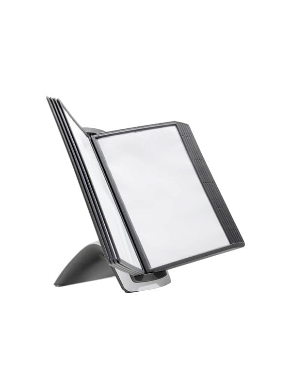 Durable Tisch-Sichttafelsystem Sherpa Style Table mit 10 Sichttafeln Schwarz