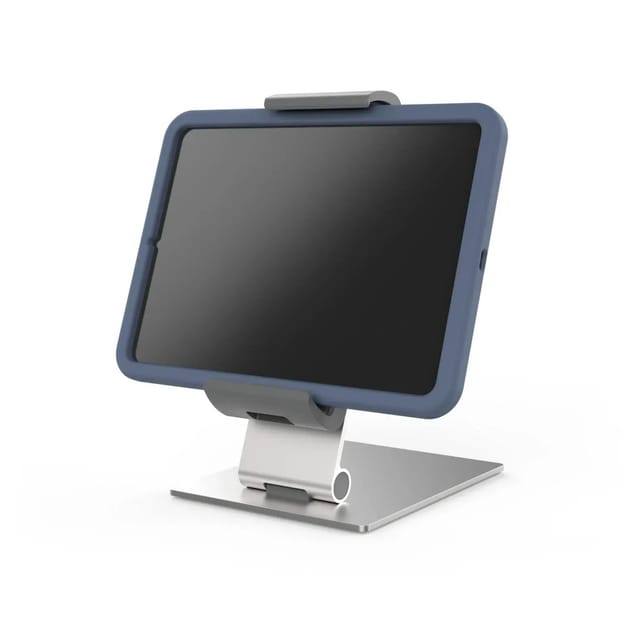 Durable Tablet Tischhalterung mit Hülle Tablet Holder Table XL Silber/Anthrazit