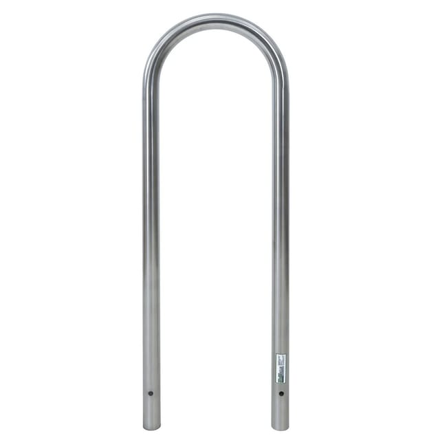 TRUTZHOLM Fahrradanlehnbügel 115 x 41 cm Edelstahl Durchmesser 49 mm Typ U