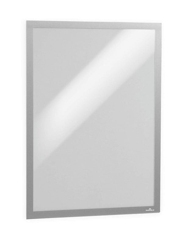 Durable Info-Rahmen Duraframe Poster A2 1 Stück Silber
