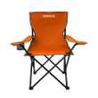24Move Campingstuhl Faltstuhl Orange Getraenkehalter Tragetasche Outdoor Faltbar 100Kg Klappstuhl Bild 2