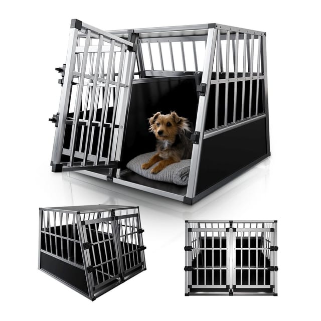 Juskys Alu Hundetransportbox XL