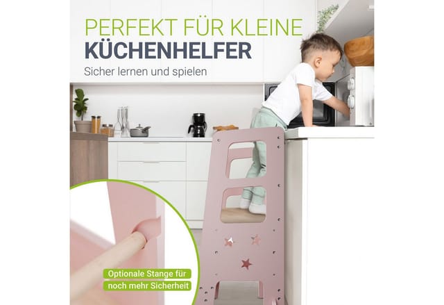 JUSKYS Lernturm Henny (Rosa)