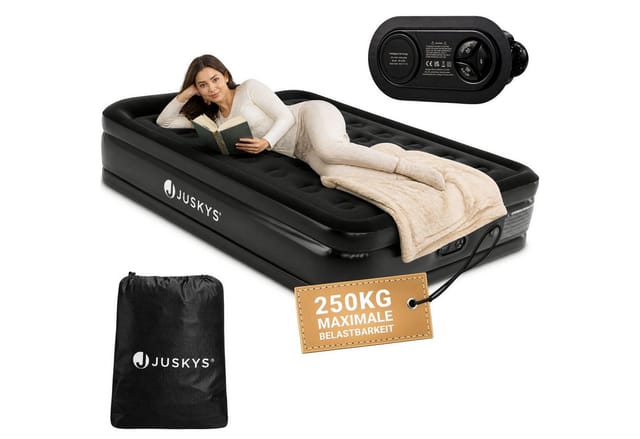 Juskys Luftbett Sapri L Schwarz