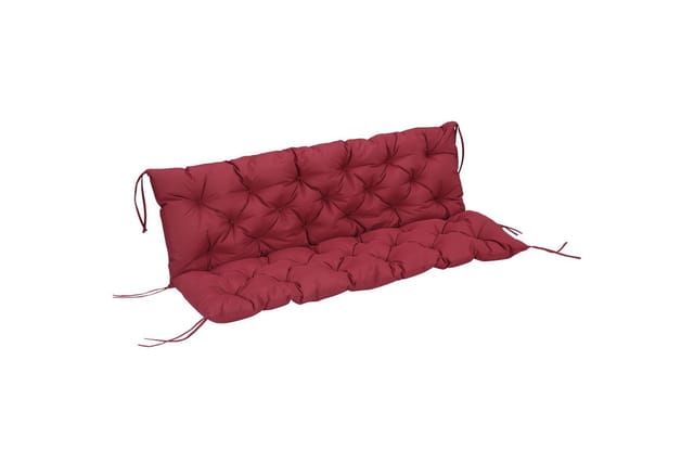 Outsunny Sitzkissen für Draußen Polyester Schaumstoff Rot 98L x 150B x 8T cm