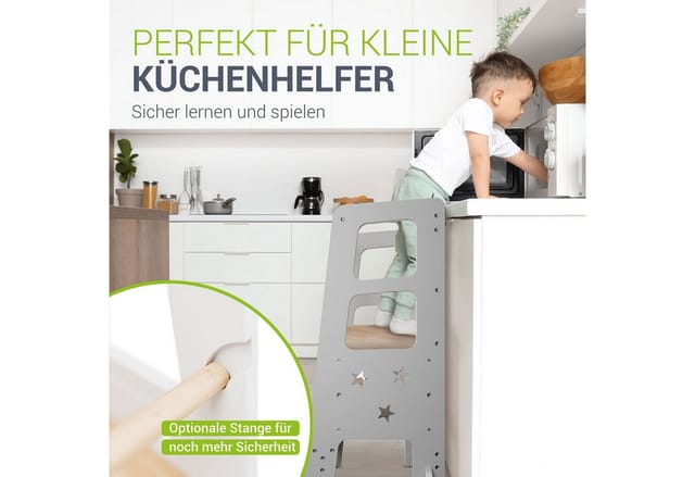 JUSKYS Lernturm Henny (weiß)