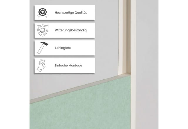 Protektor Einfassprofil 3741 200cm PVC Weiß für 12,5mm Gipskarton