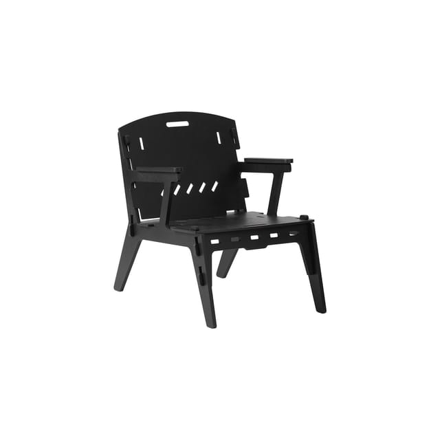 SoBuy Küchenstuhl mit Rücklehne Kinderstuhl Sitzhöhe 35cm Schwarz HFST02-SCH